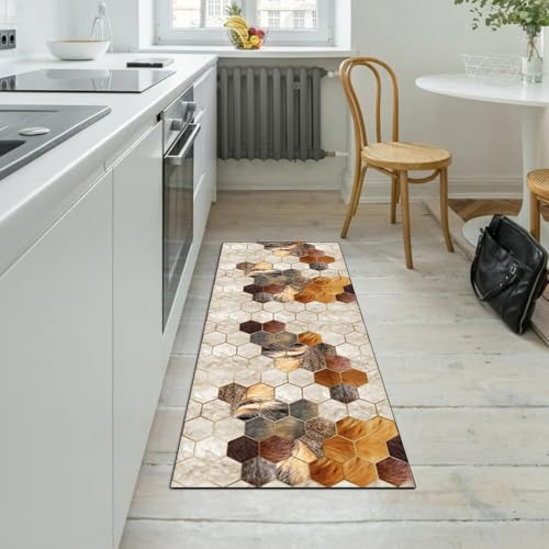 Alfombra pasillera lavable que evita resbalones en pasillo y cocina 5