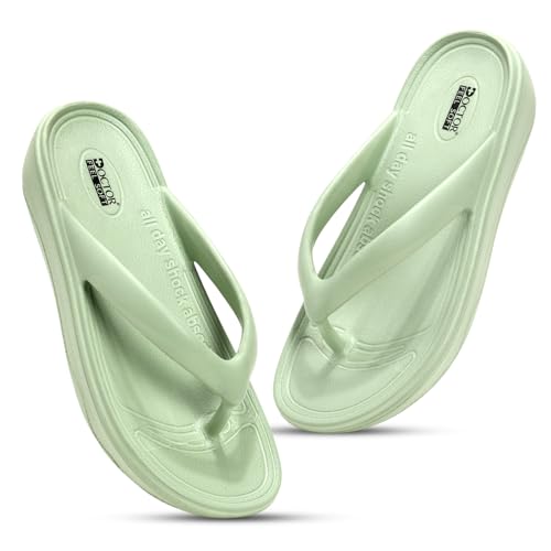 Image of Women Comfortable Thong Slippers with Cushioned Footbed, Lightweight Everyday Wear Slippers for Indoor and Outdoor Use, Soft Strap Casual Flip Flops