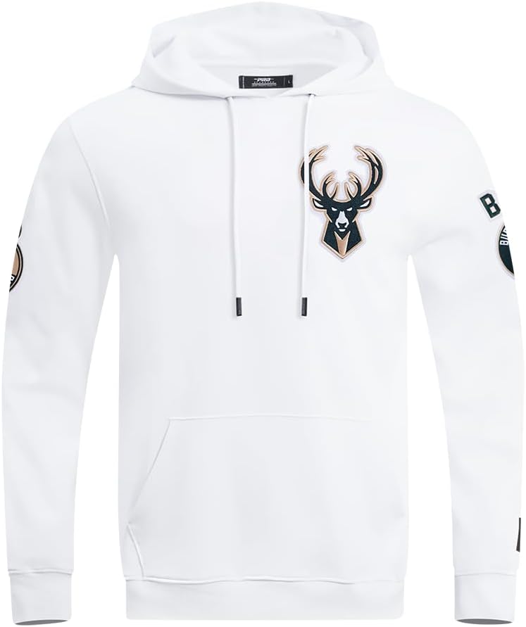 Pro Standard Mens NBA Classic Chenille Pull Over Hoodie