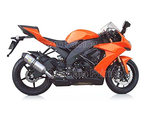 よん FT プラスチックレッドブラック ABS フェアリング Kawasaki