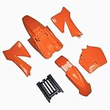 Plastic Fender Kit for 50SX MT50 MTK50 Mini Adventure 2002-2008 50 SX Junior 50cc Orange