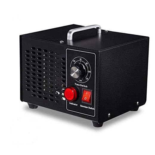 Purificador de aire de ozono de eliminación de formaldehído 3500 mg / h máquina desinfección de ozono doméstica máquina de desinfección de aire de esterilización desodorización circulación de 360 °