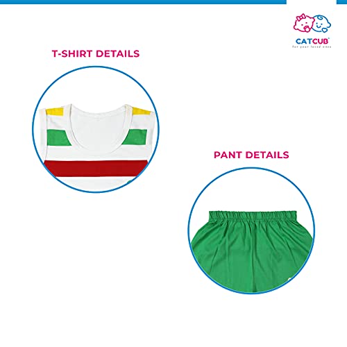 Image of CATCUB Boy's & Girl's Cotton Printed Clothing Set