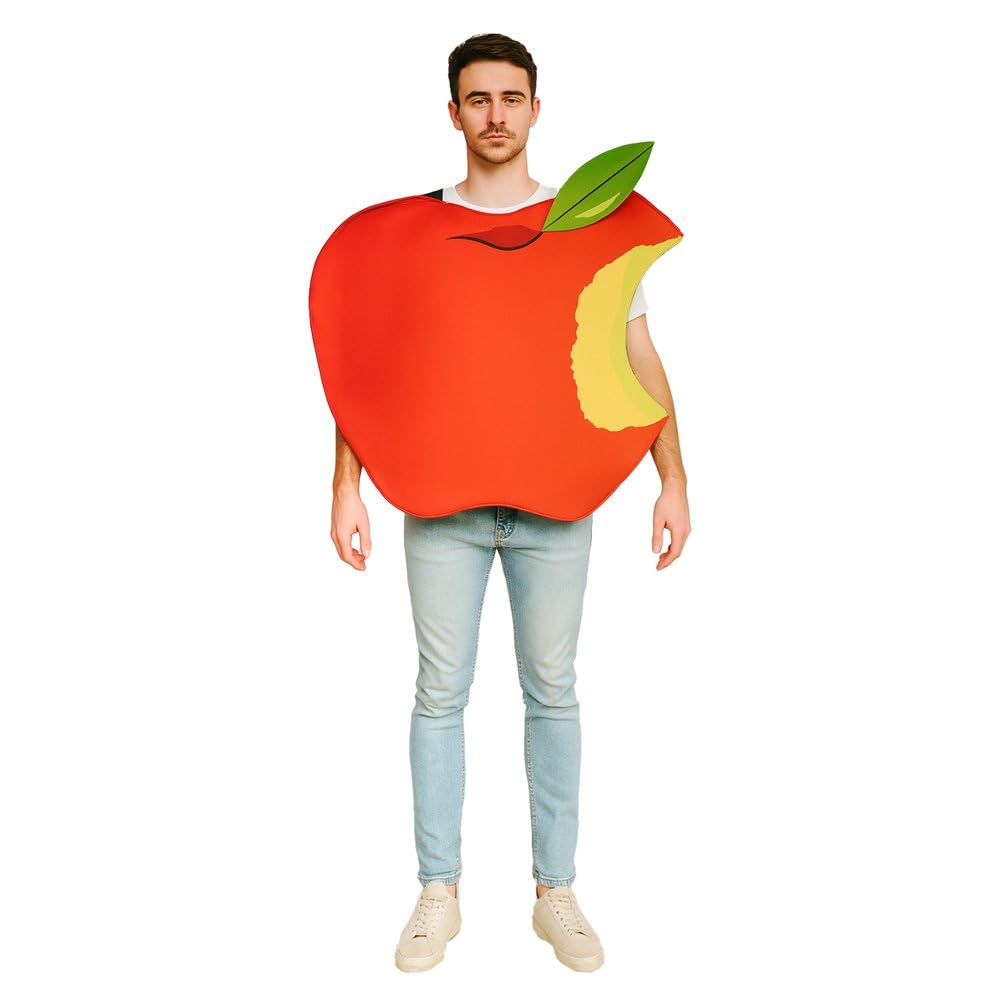 Amazon.co.jp: Bontand ハロウィン コスチューム 食べかけのリンゴ