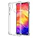 ZhuoFan Funda Xiaomi Redmi Note 7 Cárcasa Silicona Transparente Suave TPU Gel Antigolpes Absorcion de Choque Cojín de Esquina Case Cover Bumper Fundas para Movil Xiaomi Redmi Note7, Transparent