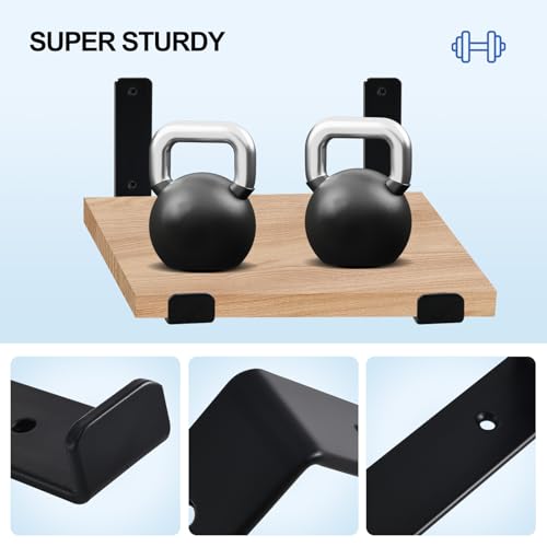 6pack1125lx6hx15wjlipshelfbracketsrusticfarmhouseironwallfloatingshelfbracketmetalshelfbracketindustrialshelfsupportswithscrewsblack Urban Country Home Decor 6 pack 1125 l x 6 h x 15 w j lip shelf brackets rustic farmhouse iron wall floating shelf bracket metal shelf bracket industrial shelf supports with screws black urban country home decor