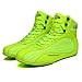 Professional Wrestling Shoes for Men and Women Fashionable Sports Boxing Shoes Anti Slip Indoor Taekwondo Weightlifting Training Fighting Boots, Green