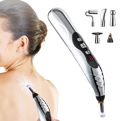 Acupuncture-Pen 5-in-1-Electronic-Massage-Pen Pain-Relief-Therapy Meridian-Energy-Pulse-Massage-Pen-for-Pain-Relief-and-Relax