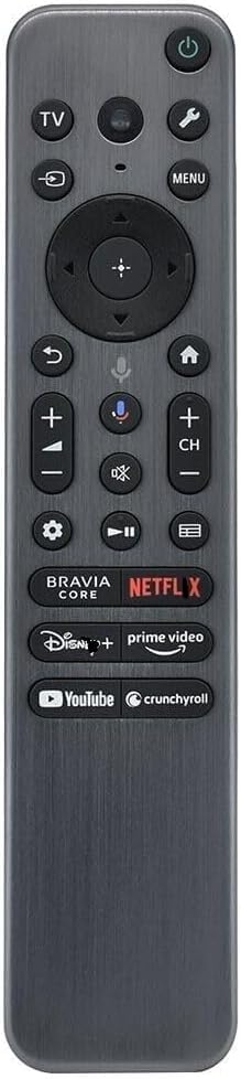 NTQinParts Backlight Voice TV Remote Control Controller Replacement for Sony BRAVIA 5 K-55XR50 55", K-65XR50 65", K-75XR50 75", K-85XR50 85" 4K Smart XR Mini LED TV