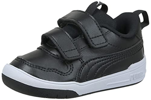 PUMA Puma Multiflex SL V Inf, Zapatillas deportivas, Unisex bebé, Puma Black-Puma White, 22 EU