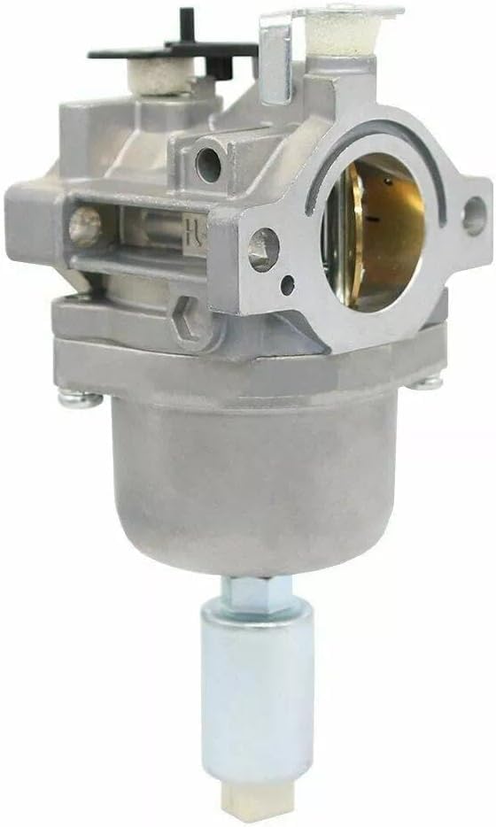 Front view of the new carburetor assembly.