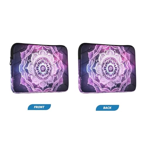 Funda para portátil 13-14 pulgadas con diseño Boho Mandala Floral miniatura 2