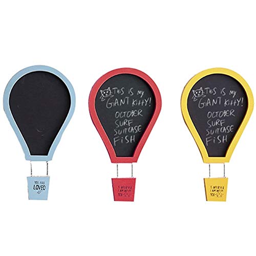 SHENYIFAA Colgar de la Pared de Madera de Noticias Foro Publicidad Junta Retro pequeña Pizarra Shop (Color : Multi-Colored)