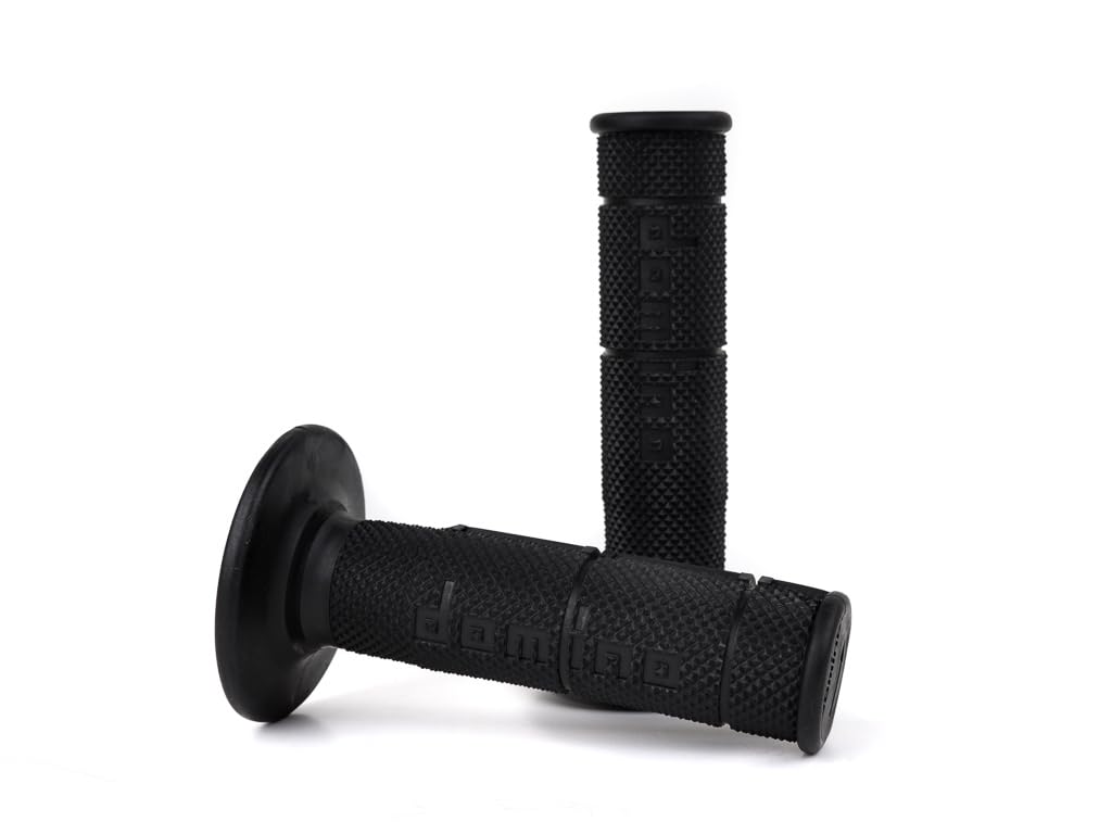 Domino 1295343 Manopole Offroad, Nero, Confezioni da 2