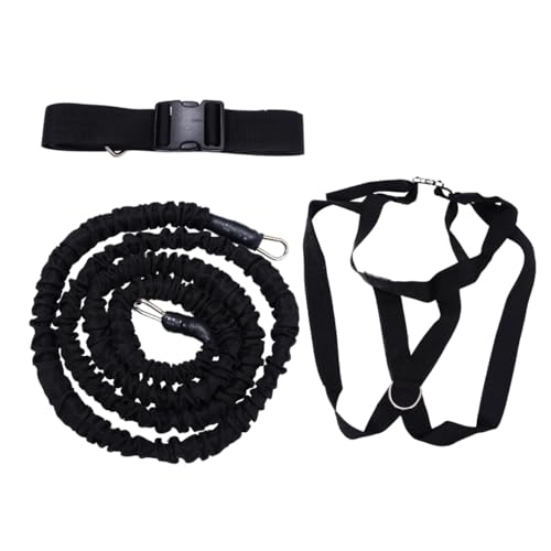 JOINPAYA Cuerda de Resistencia para Ejercicios de Fitness y Yoga Banda Elástica de Entrenamiento de Tejido Duradero Hebilla D para Mejorar Tracción Adecuado para Entrenamiento de Fuerza