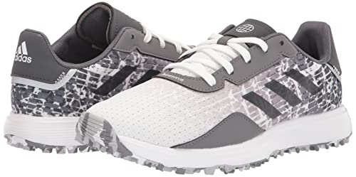 Adidas Junior S2G Spikeless Golf Shoes, Footwear White/Grey Four/Grey Six, 4.5 Us Unisex Big Kid #TOP6