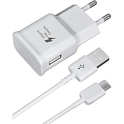 Cargador Samsung Carga Rapida Tipo C 15W 15W Cargador Rápido de Puerto USB Tipo C Compatible con Samsung S22 / S21 / S21 Ultra 5g / S20 / S20 + / S10 / S9 / S8 / A71 / A52 / A51 / A32 / A31, Samsung Charger y Cable USB-A a USB-C de 1,2M