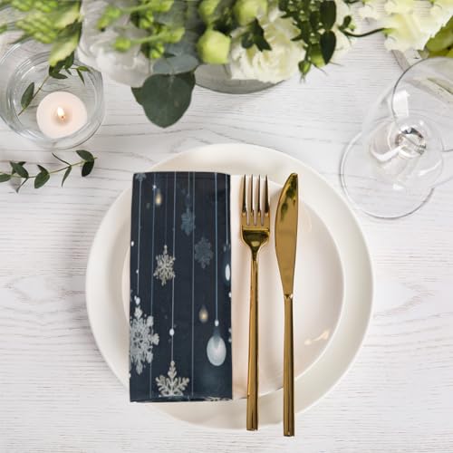 Servilletas de Tela Snowflake Set x6 50.5x50.5 cm miniatura 6