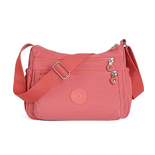 Crossbody Bags for Women Waterproof Tote Bag Casual Nylon Purse Handbag RFID...