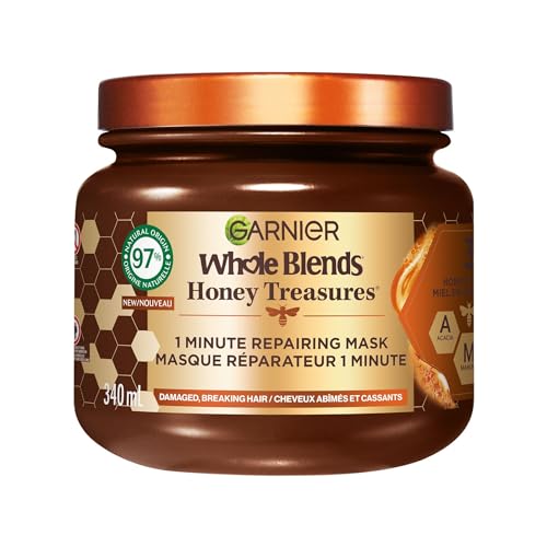 Garnier Whole Blends Honey Treasures Hair Mask,...