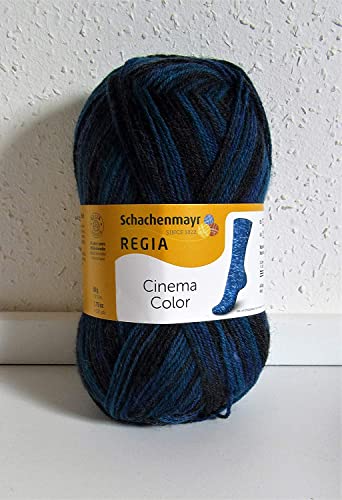 Regia/ópalo/calcetines/4 hebras/50 g/Cinema Color/Opal/Rofu/Lana para calcetines/50 g/Color: 001771: