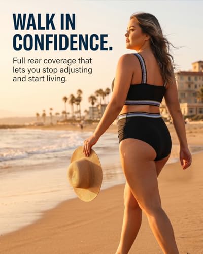 Image of Daci Women's Plus Size High Waisted Bikini Set