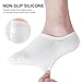 Horuru Low Cut Ankle Socks for Men - Invisible Non Slip Cotton Socks for Loafers - Size 9-11/10-13