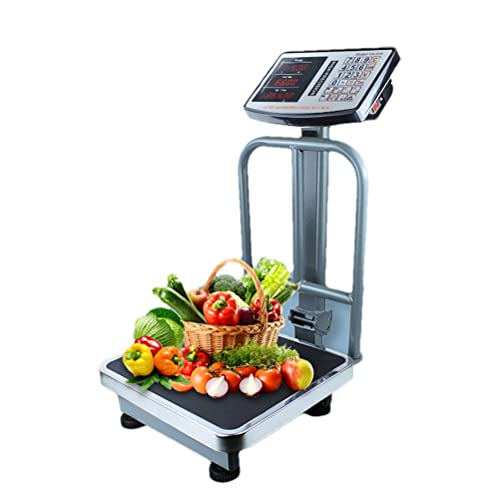 Báscula digital plegable pesada 660lbs con pantalla LED miniatura 1
