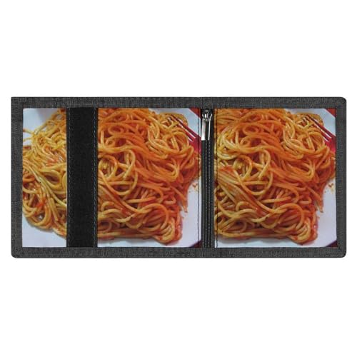 To Love Spaghetti Three Fold Wallet Compact Stylish And Convenient to Carry4