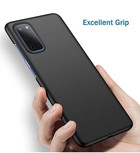 Image of Mobile Back Cover Case for Samsung Galaxy S20 (6.2 inch) (Silicone Case|CameraProtection|Black SC1510)