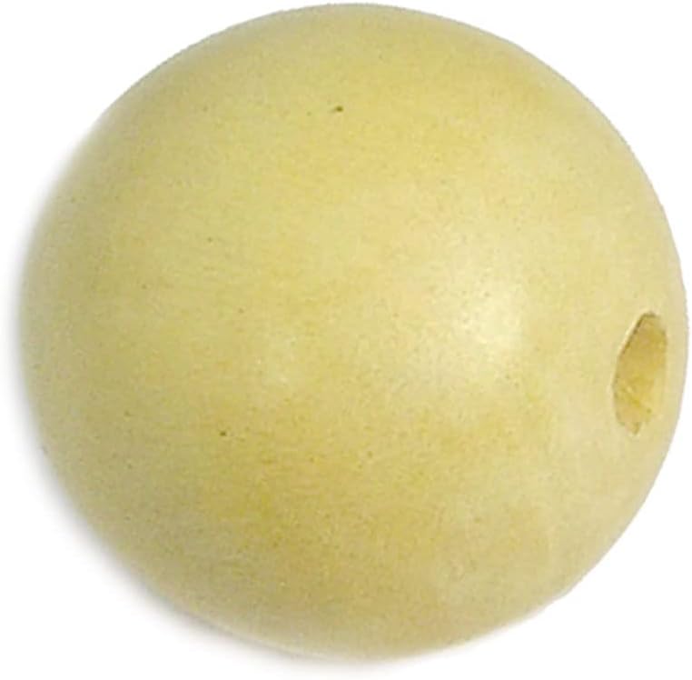 INNSPIRO Carmine Ball Wood Bead diam. 25 mm. 100u. Approx.