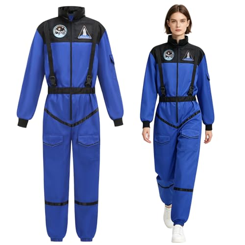 Costume d'astronaute pour femme combinaison spatiale ample qui ne gratte pas
