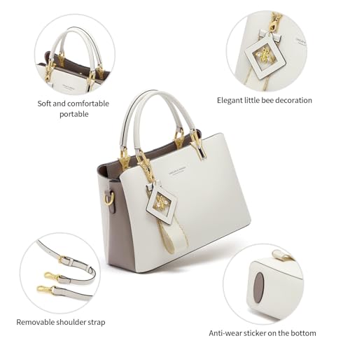 Image of Cnoles Handbags for Women Large Capacity Tote Shoulder Bags Ladies Handle Satchel Purse