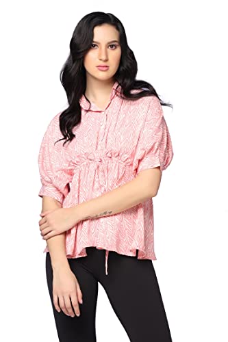 Image of Leriya Fashion Women Rayon T Shirt | Casual Loose Fit | Oversized T Shirt