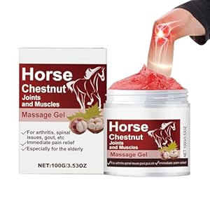 Rosskastanie Gelenke und Muskeln Massage Gel