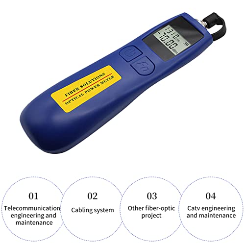 Medidor de potencia óptica de bolsillo para diagnosticar averías 4