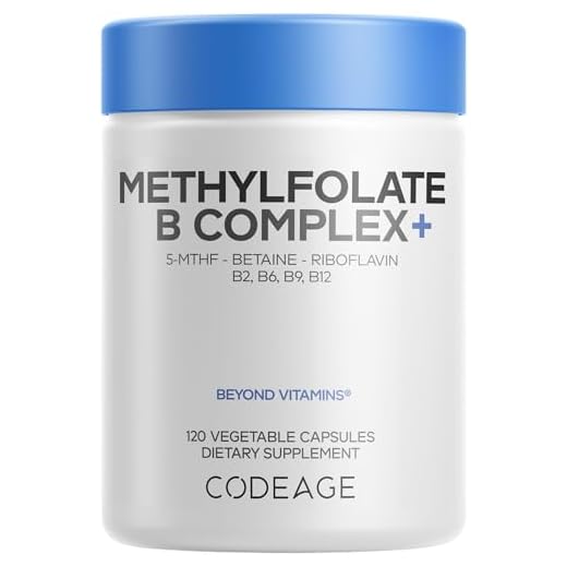 Codeage Methylfolate B Complex 120 Caps