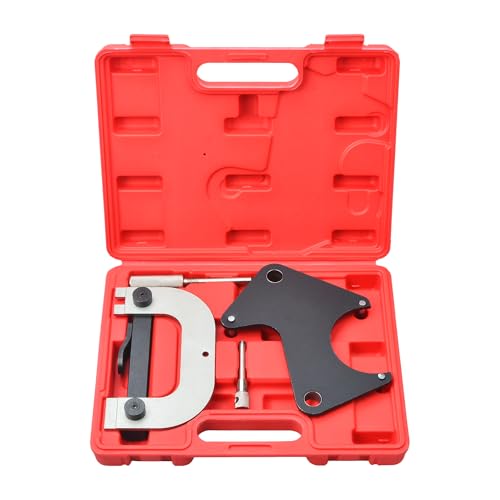 Zoomtools Kit d'outils de verrouillage de calage d'arbre à cames moteur compatible avec Renault Clio Laguna 1.4 1.6 1.8 2.0 16V moteur essence K4J K4M F4P F4R...