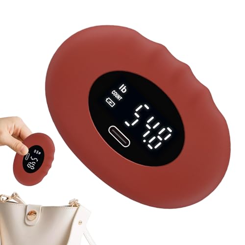 Griffstärke-Tester – 396 Pfund Handkraft-Messgerät mit LED-Anzeige, digitales Tracking-Gerät | Zubehör zur Leistungsbewertung für Heimtraining, Fitness-Fortschrittsüberwachung, Wrestling