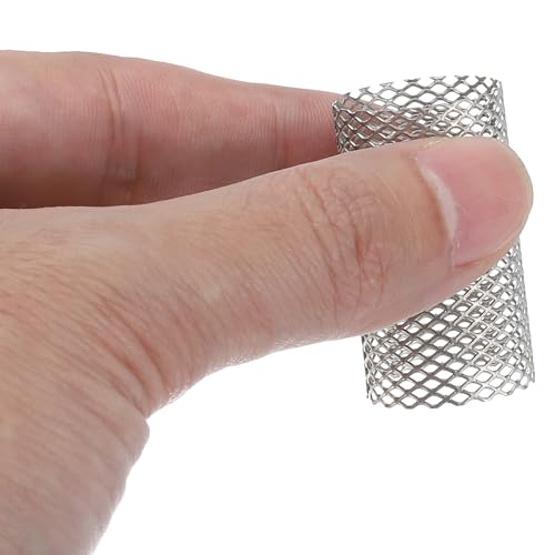 Image of PATIKIL 4 Pcs 20mm OD Strainer Mesh, 35mm H Screen Y Shaped Strainer Filter Valve Mesh Screen 304 Stainless Steel Strainer Mesh for Debris Pump Water Oil Separation