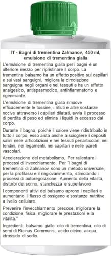 AROMA´S Terpentinbäder, 450 ml, Gelb Terpentin-Emulsion