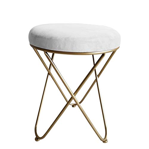 Tabouret de bar de style nordique avec cadre en métal robuste