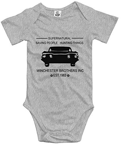 Image of Poemsimai Supernatural Car Short/Long Sleeve Rompers Bodysuit Baby Boys Girls Creeper Onesie