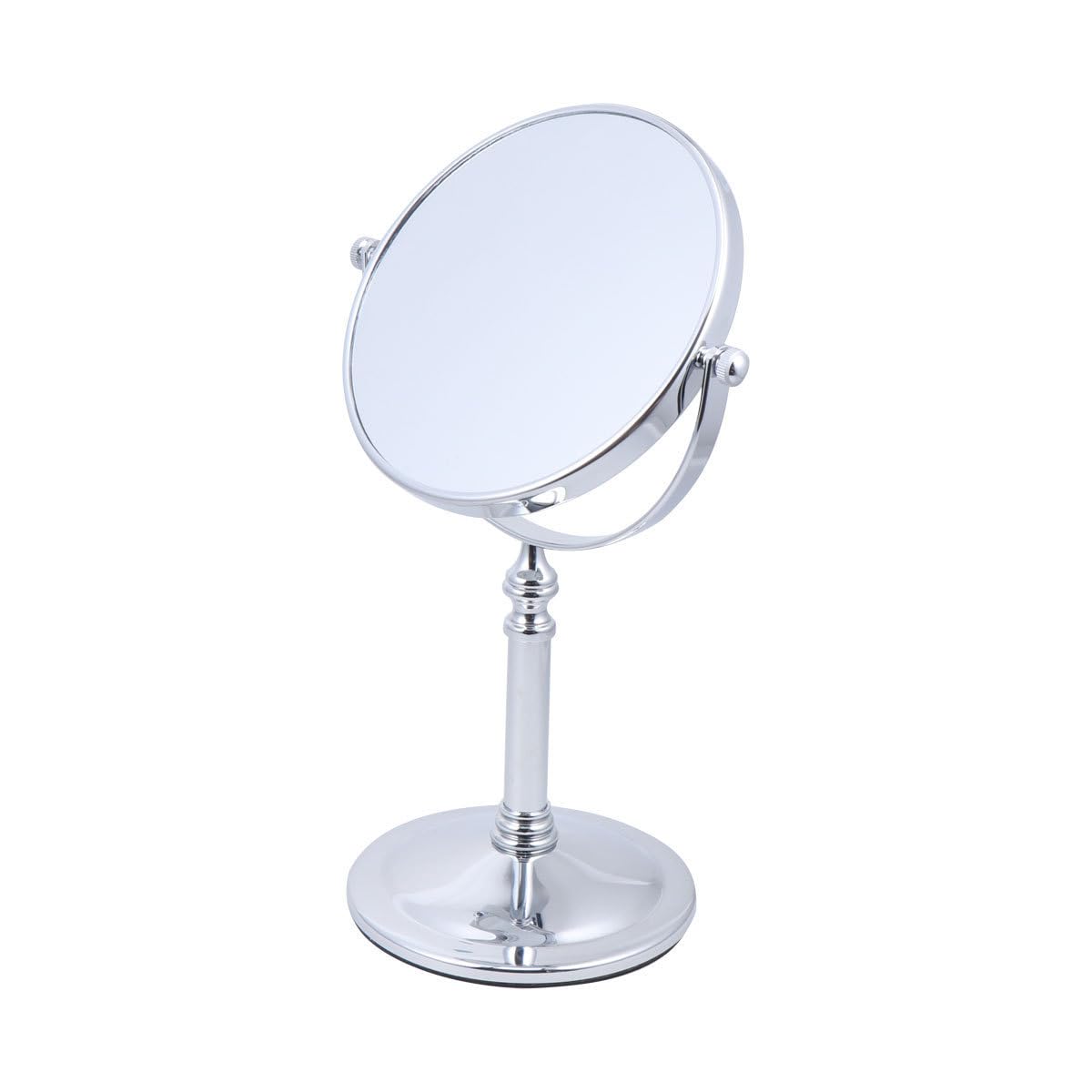DOITOOL 1 Pc Monedero Espejo Portátil Espejo De Tocador De Mesa Espejo De Doble Cara Espejo De Aumento Espejo Cosmético De Aumento Espejo Lateral Doble Espejo De Escritorio Ronda Viajar