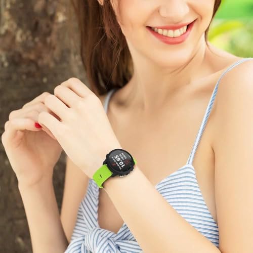 Bracelet Forerunner 245 en silicone de 20 mm compatible Venu 2 Plus - 3