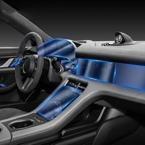 Film de protection TPU pour console de Porsche Taycan 2019-2022