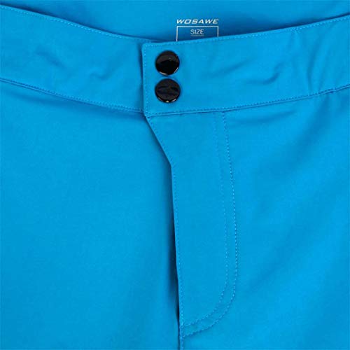 Pantalones de Ciclismo Hombre Talle S Azul y Negro miniatura 3