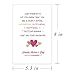 BKOQF Hilarious Mother's Day Card From Daughter, Humor Thank You Mom Greeting Card, You Are A Dazzling Human Just Like Your Daughter, 8x5.6 inches