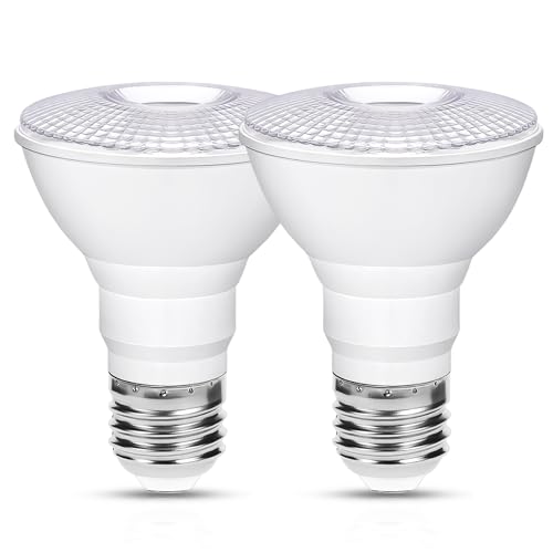 PAR20 Dimmable Flood Light Bulb 75W Equivalent Daylight White 5000K Outdoor