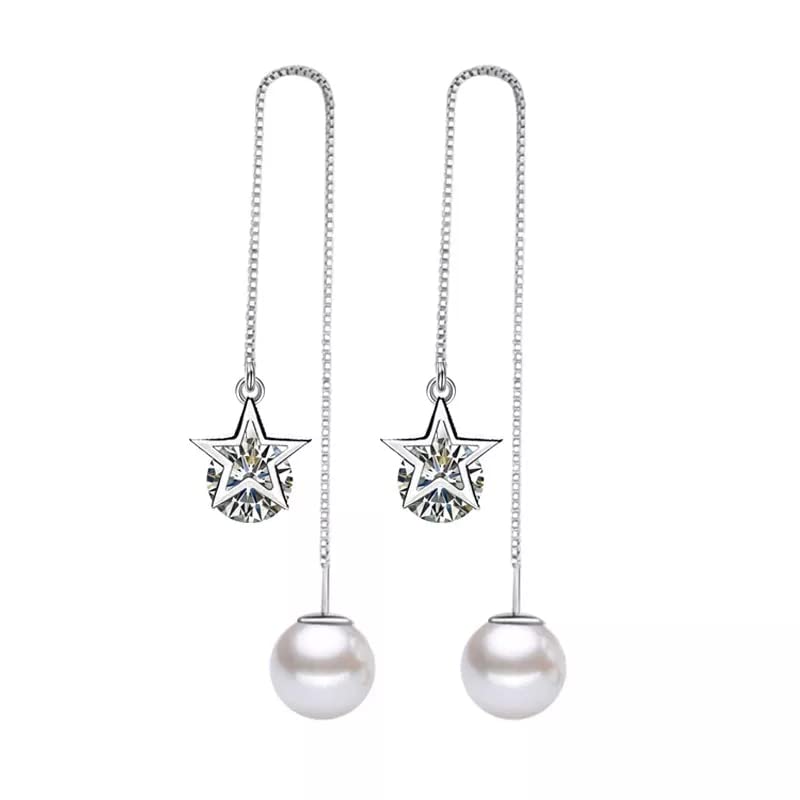 Boucles d'oreilles en peluche, argent et zircon S3YT8U : sublimez votre look avec douceur